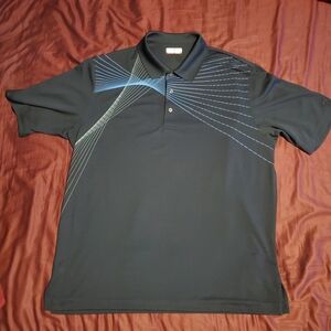 Grand Slam Black Golf Polo